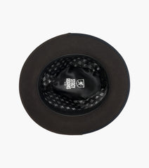 ALPHA FEDORA Wool Felt Pinch Front Hat