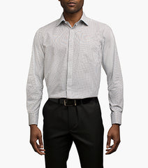 SERGIO DOTS DRESS SHIRT Point Collar