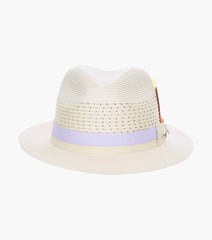 TYCE FEDORA Poly Braided Pinch Front Hat