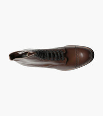 Stacy Adams MADISON Cap Toe Boot Brown by Stacy Adams Shoes