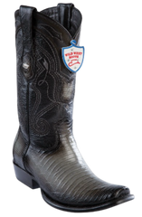 Wild West Botas de Armadillo Horma Dubai Toe Faded Gray