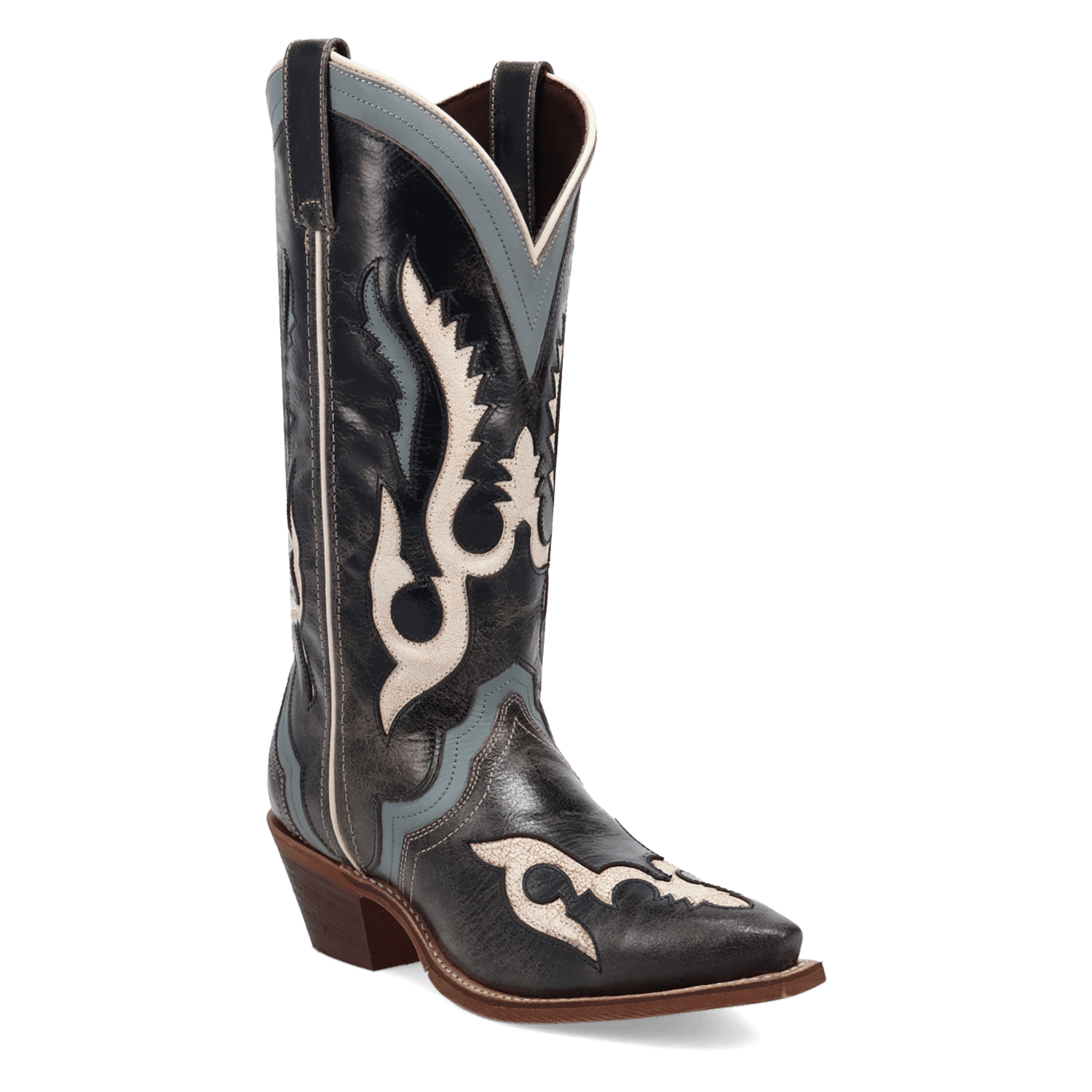Laredo Honky-Tonk Halo Leather Boot - Men's Premium Western Style