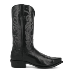 Dan Post Men's Milwaukee Leather Snip Toe Boots - Black