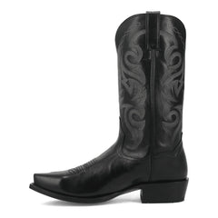 Dan Post Men's Milwaukee Leather Snip Toe Boots - Black