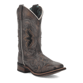 Laredo Spellbound Leather Boot - Luxe Black Ankle Boot