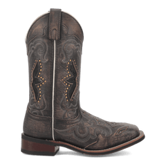 Laredo Spellbound Leather Boot - Luxe Black Ankle Boot