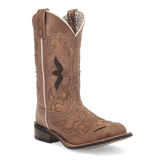 Laredo Spellbound Boot: Premium Leather Chelsea - Brown
