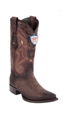 Bota de Tiburon Original Horma Punta Recortada Wild West
