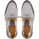 Mezlan Piedra Brown/Grey Tri-Tone Knitted Sneaker