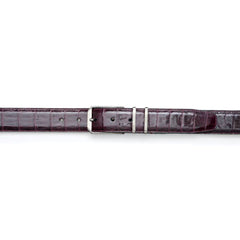 Mezlan Crocodile Leather Belt - Luxury Men's Accessory