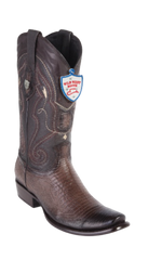 Wild West Botas de Armadillo Horma Dubai Toe Faded Brown