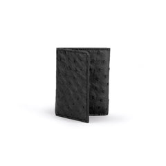 Ferrini Full Quill Ostrich Trifold - Luxury Ostrich Leather Shoe