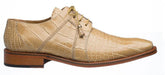 Beige Hand Made Alligator Shoes Exotic Ferrini Shoe