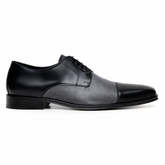 Belvedere Alexander Black/Grey Genuine Crocodile Oxford
