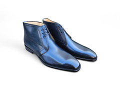 Burnished Calfskin Chukka Boot Carrucci