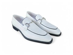 Burnished Calfskin Horsebit Loafer