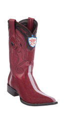 Bota de Mantarraya Original Horma Punta Recortada Wild West