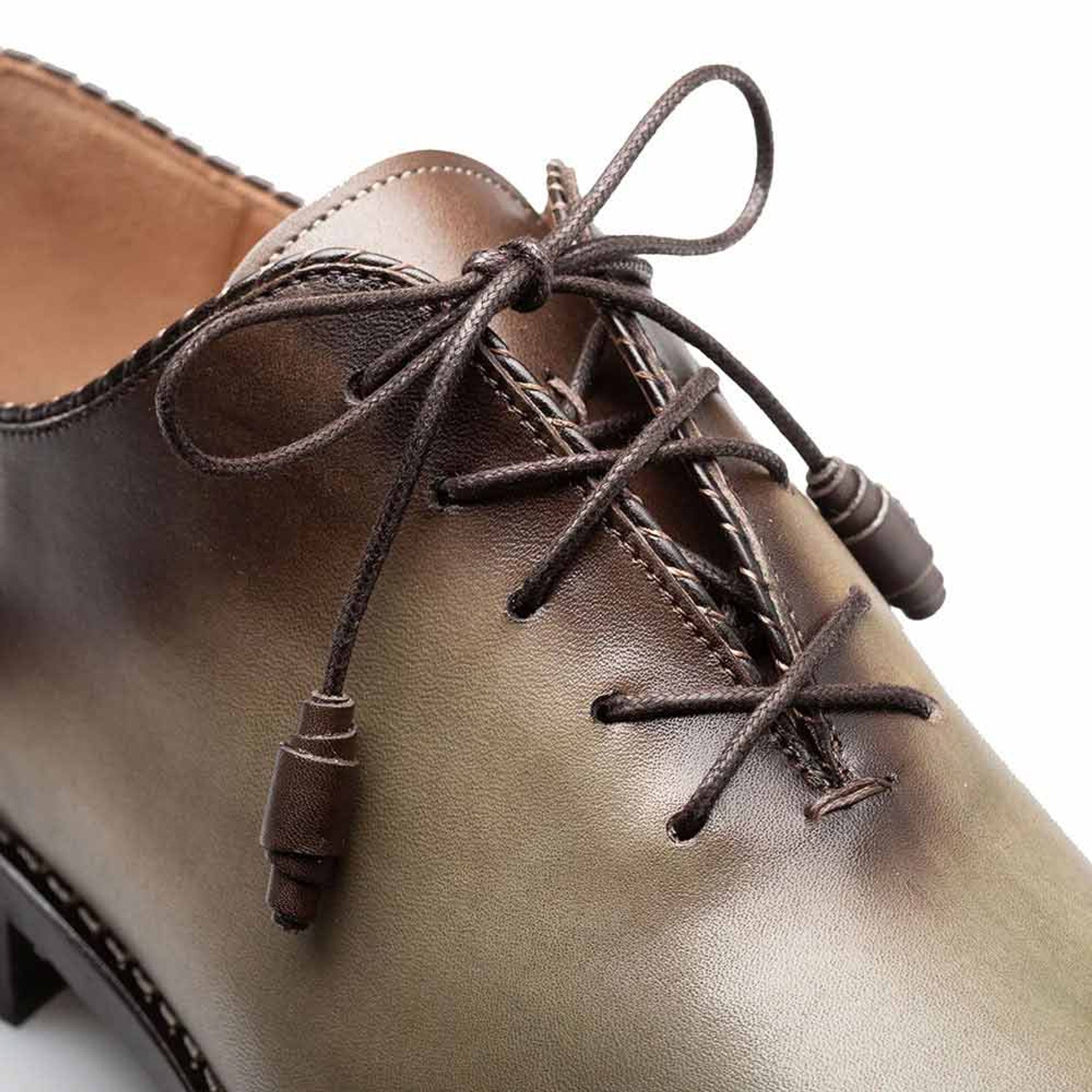NEW MEZLAN men\'s barbaro oxford in olive Mezlan Men main image 2