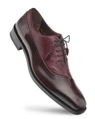 Postdam Calfskin Burgundy By Mezlan Made In Spain Brand