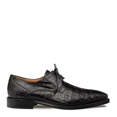 Giovane Crocodile Derby Black By Mezlan Made In Spain Brand
