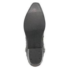 Dingo Black Snip Toe Cowboy Boot