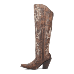 Dan Post Jilted Leather Boot - Premium Brown Boots