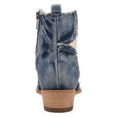 Dan Post Stardust Denim Booties - Luxury Men's Western Boots
