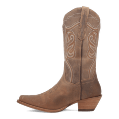 Dan Post Karmel Leather Boot - Premium Brown