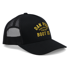 Dan Post Trucker Hat: Premium Leather Cap for Men