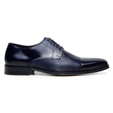 Belvedere Alexander - Navy Genuine Ostrich Leather Shoe
