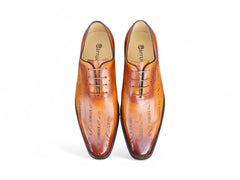 Embossed Wholecut Oxford