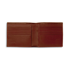 Mens Alligator Hipster Wallet in Cognac