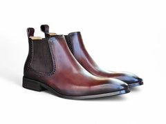 Hand Burnished Chelsea Boots Carrucci