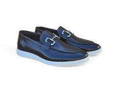 Horsebit Loafer in Sporty Sole Carrucci