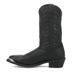 Laredo East Bound Black Pig Skin Leather Boots