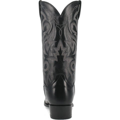 Dan Post Men’s Milwaukee 13 J Pointed Toe Black Cowboy Fine Leather Boot