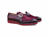 Multi Media Buckle Monkstrap Slip-on Carrucci