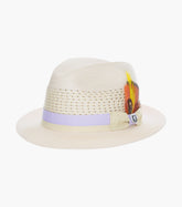 TYCE FEDORA Poly Braided Pinch Front Hat