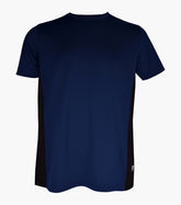 CREW NECK BLOCK T-SHIRT Performance Fabric