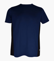 CREW NECK BLOCK T-SHIRT Performance Fabric