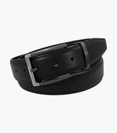 Stacy Adams Pacer Perf Leather Belt by Stacy Adams Shoes