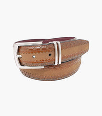 Stacy Adams Gustavo Mixed Material Belt by Stacy Adams Shoes