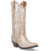 Dan Post Women Frost Bite Silver Glacial Finish 12 Snip Toe Cowboy Boot