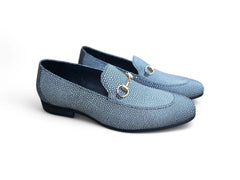 Stingray Embossed Horsebit Loafer