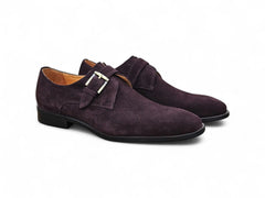 Supple Suede Single Monk Carrucci