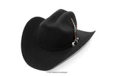 TENNESSEE 100X FELT COWBOY HAT MARLBORO BLACK