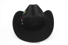 TENNESSEE 100X FELT COWBOY HAT MARLBORO BLACK