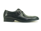 Two Tone Wingtip Buckle Loafer Carrucci