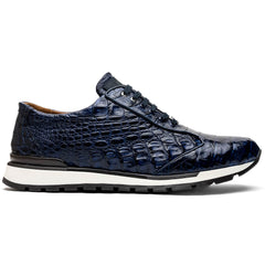 Marco Di Milano Alonzo Navy Leather Dress Shoe