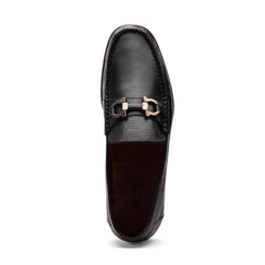 Atrani Black Calf Bit Loafer